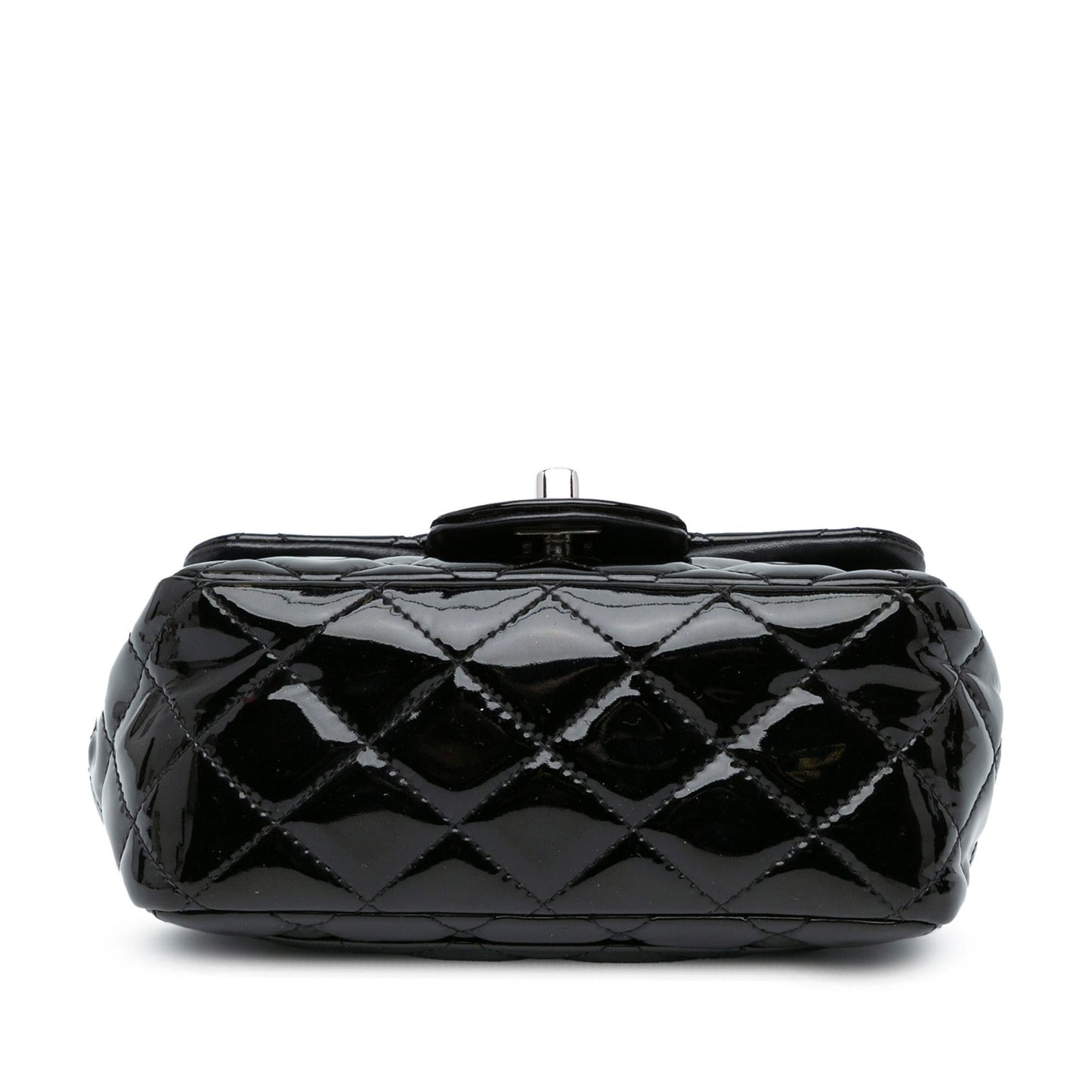 Chanel Gabrielle Patent Leather Black Shoulder Bag Style 16