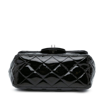 Chanel Gabrielle Patent Leather Black Shoulder Bag Style 16