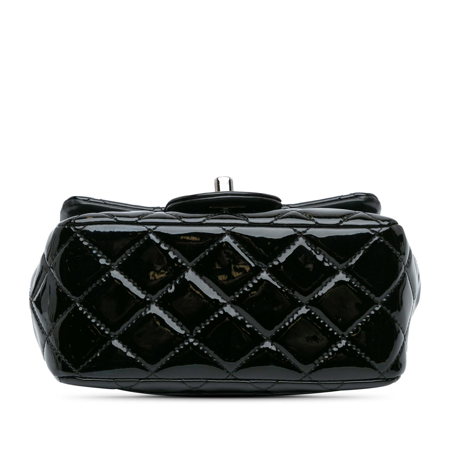 Chanel Gabrielle Patent Leather Black Shoulder Bag Style 15