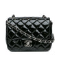 Chanel Gabrielle Patent Leather Black Shoulder Bag Style 9