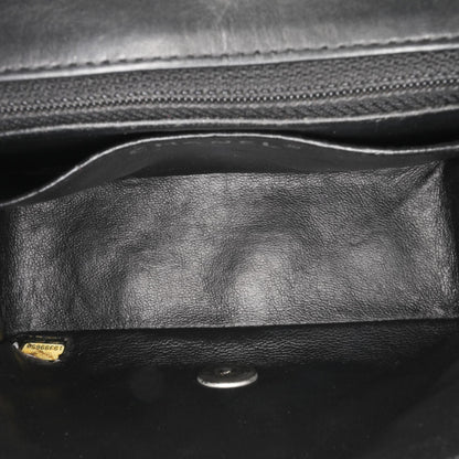 Chanel Gabrielle Patent Leather Black Shoulder Bag Style 6