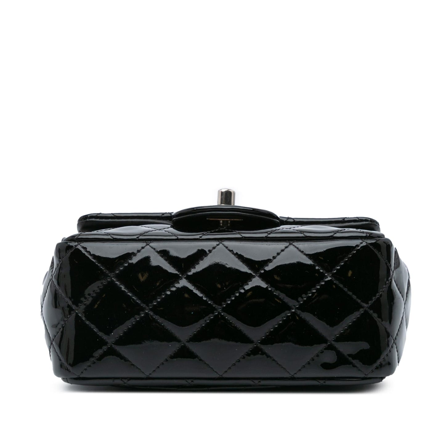 Chanel Gabrielle Patent Leather Black Shoulder Bag Style 5