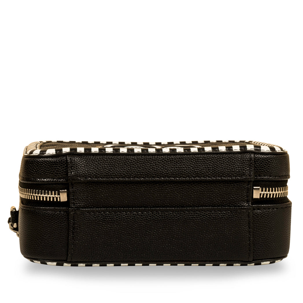 Chanel Vanity Lambskin Black Clutch Style 5
