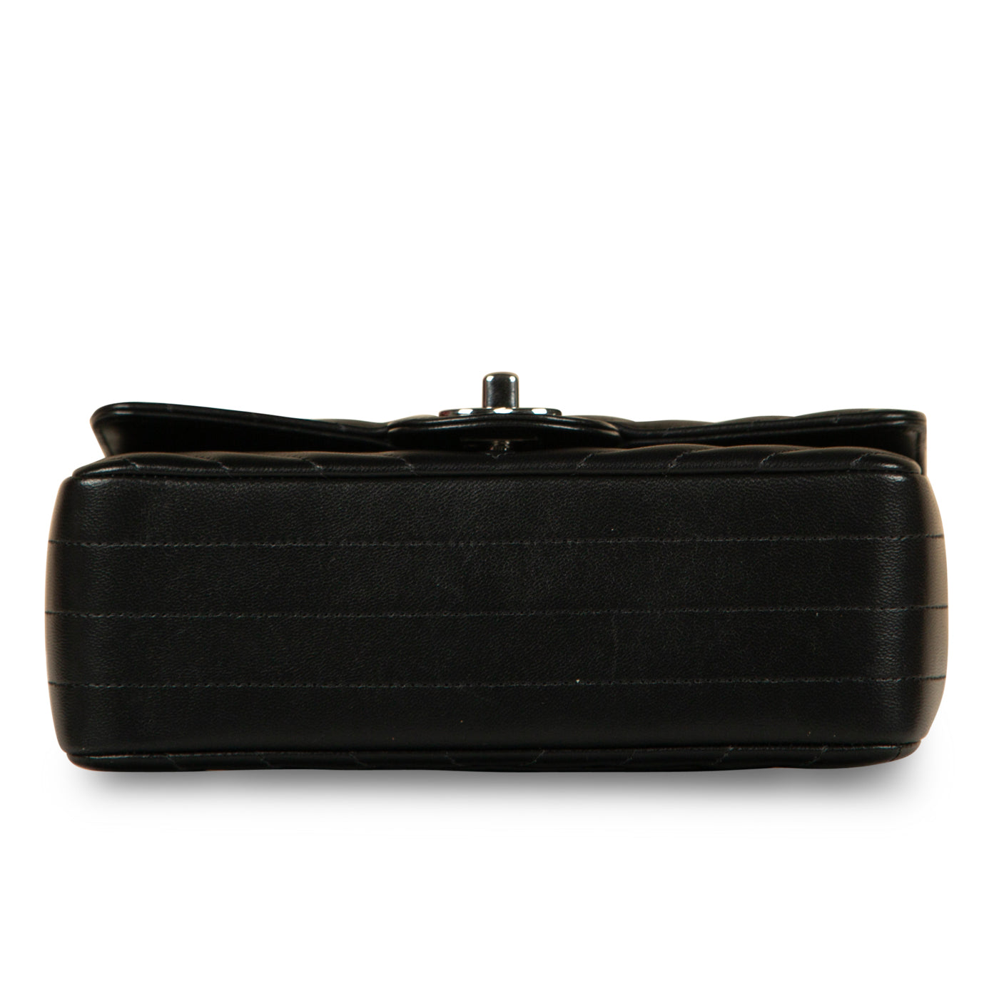 Chanel Classic Flap Lambskin Black Shoulder Bag Style 180