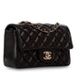 Chanel Classic Flap Lambskin Black Shoulder Bag Style 193