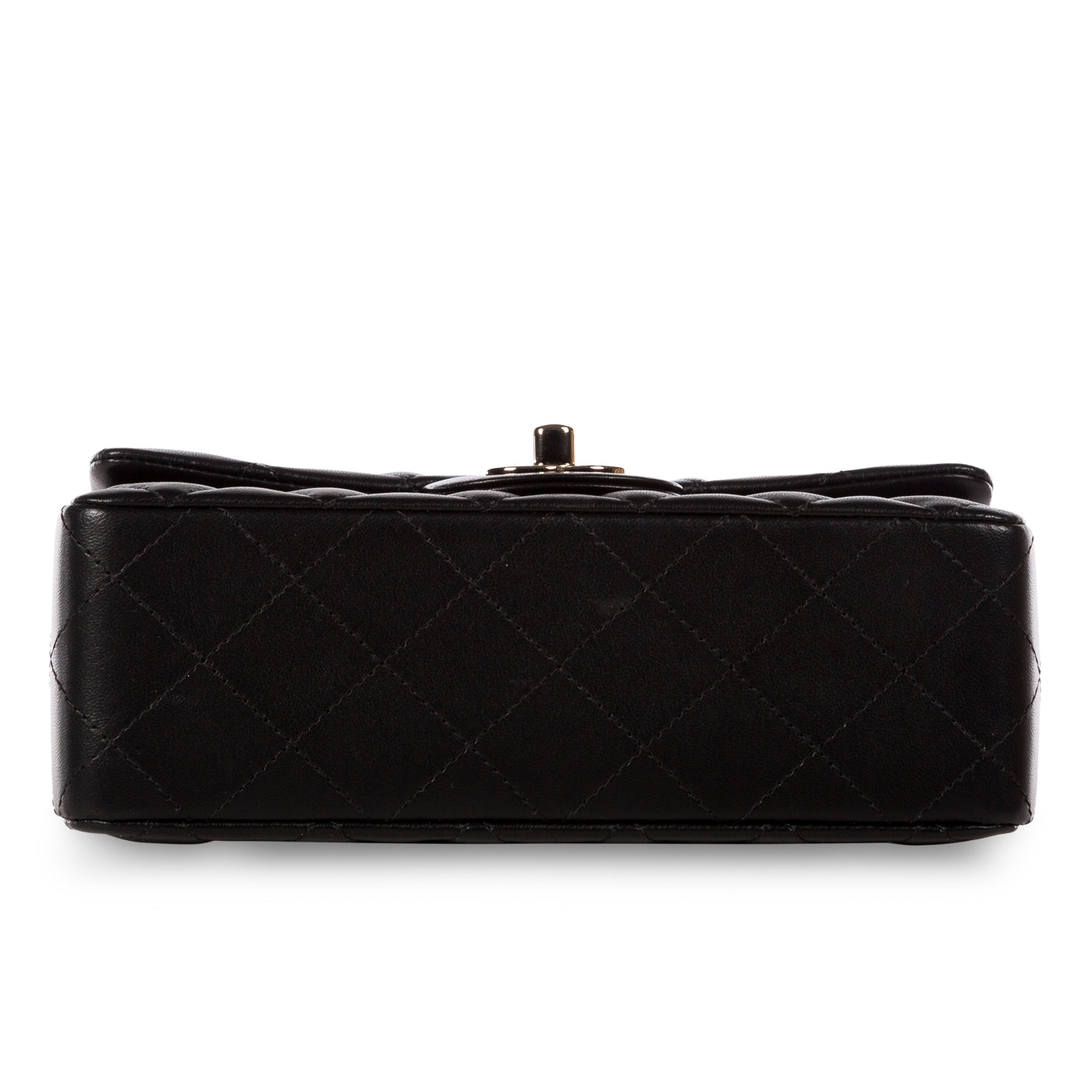 Chanel Classic Flap Lambskin Black Shoulder Bag Style 193