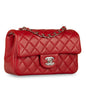 Chanel Classic Flap Lambskin Black Shoulder Bag Style 184