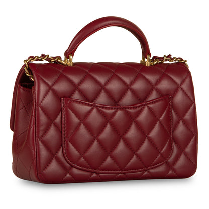 Chanel Classic Flap Lambskin Black Shoulder Bag Style 229