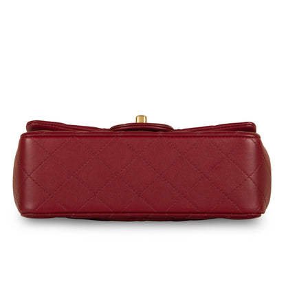Chanel Classic Flap Lambskin Black Shoulder Bag Style 229