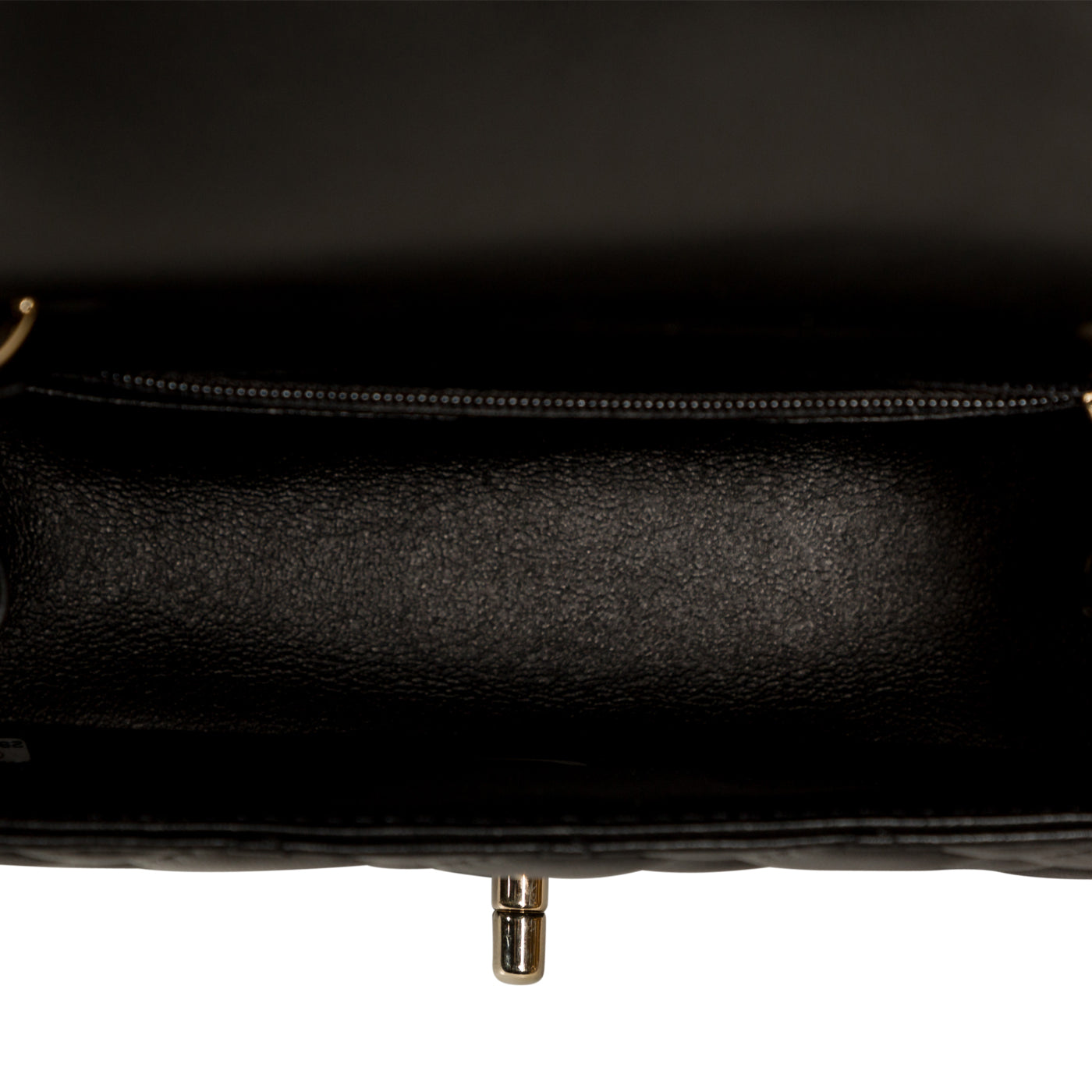 Chanel Classic Flap Lambskin Black Shoulder Bag Style 232