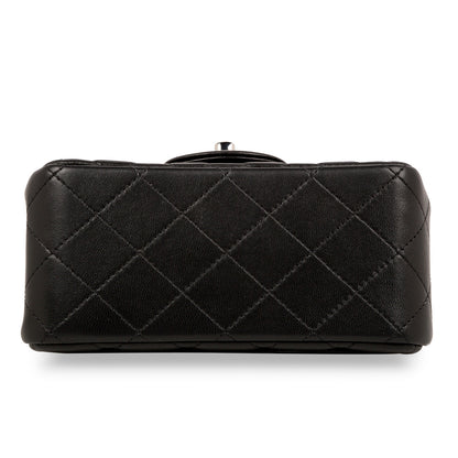 Chanel Classic Flap Lambskin Black Shoulder Bag Style 239