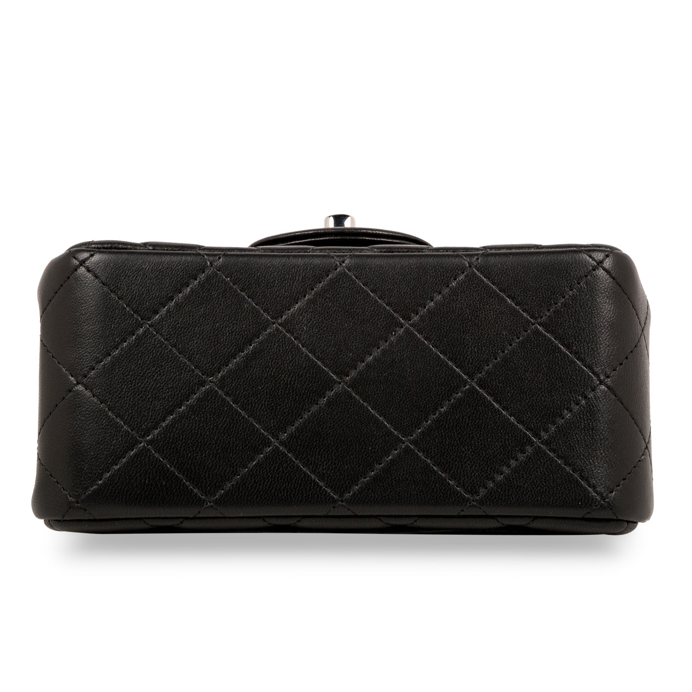 Chanel Classic Flap Lambskin Black Shoulder Bag Style 235