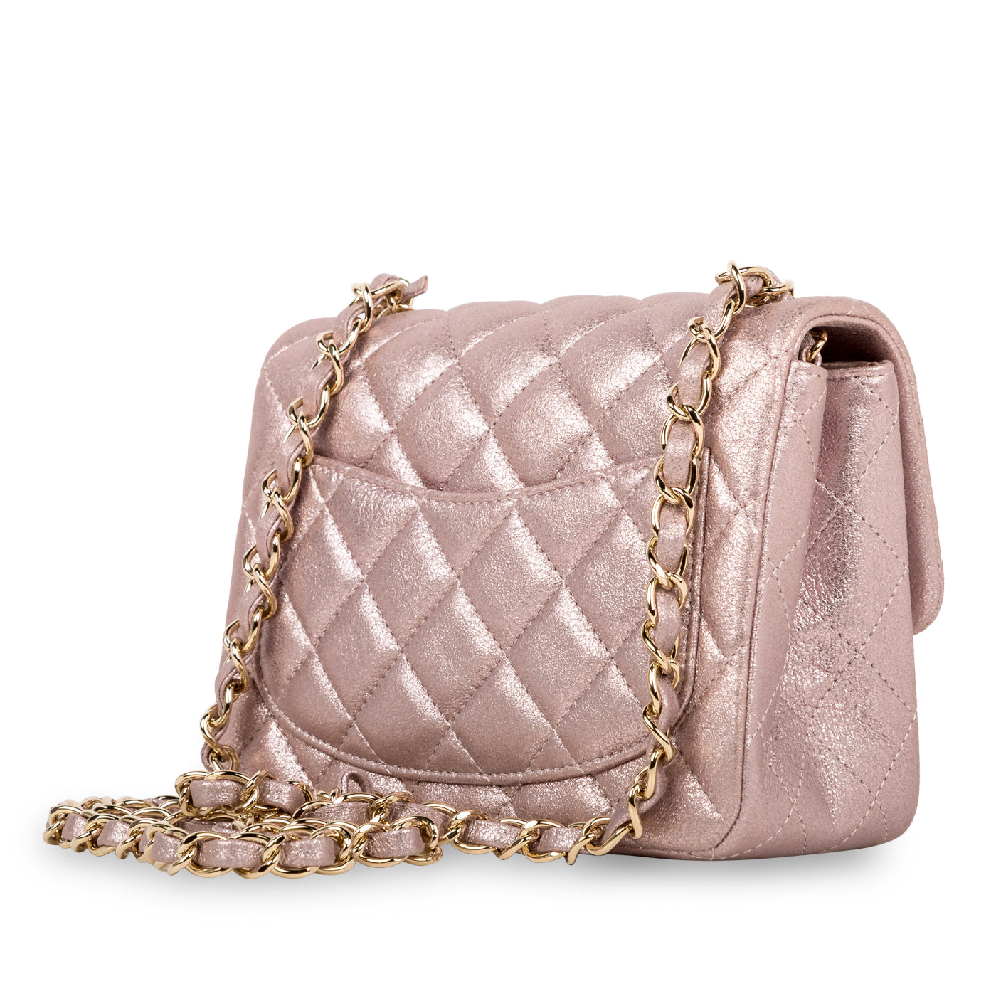 Chanel Classic Flap Lambskin Black Shoulder Bag Style 238