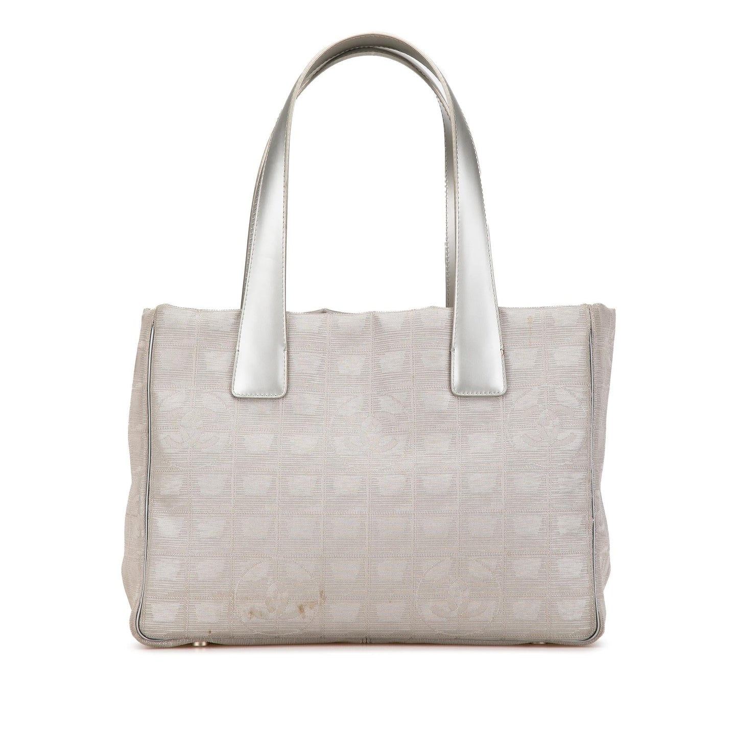 Chanel Gabrielle Silver Tote Bag