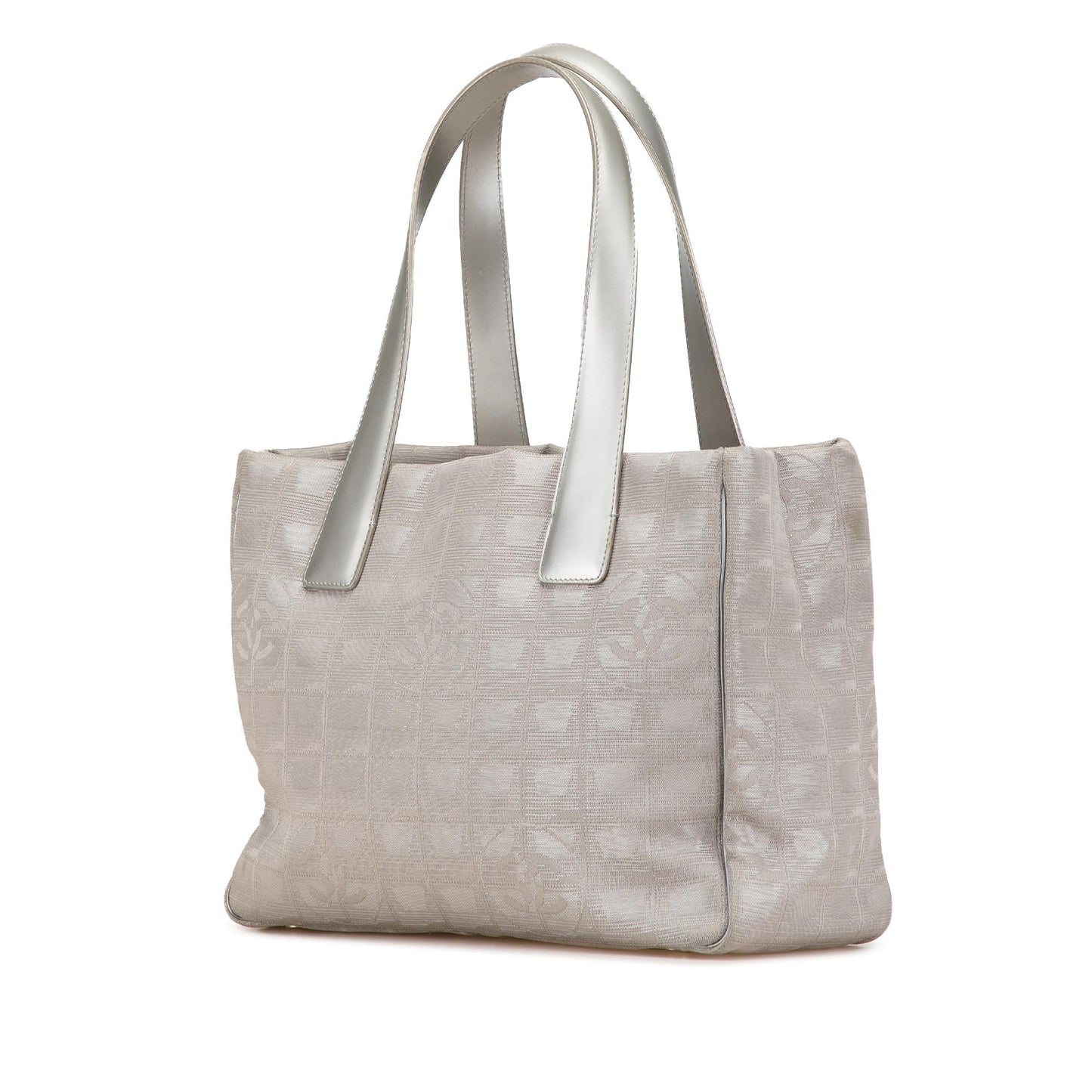 Chanel Gabrielle Silver Tote Bag
