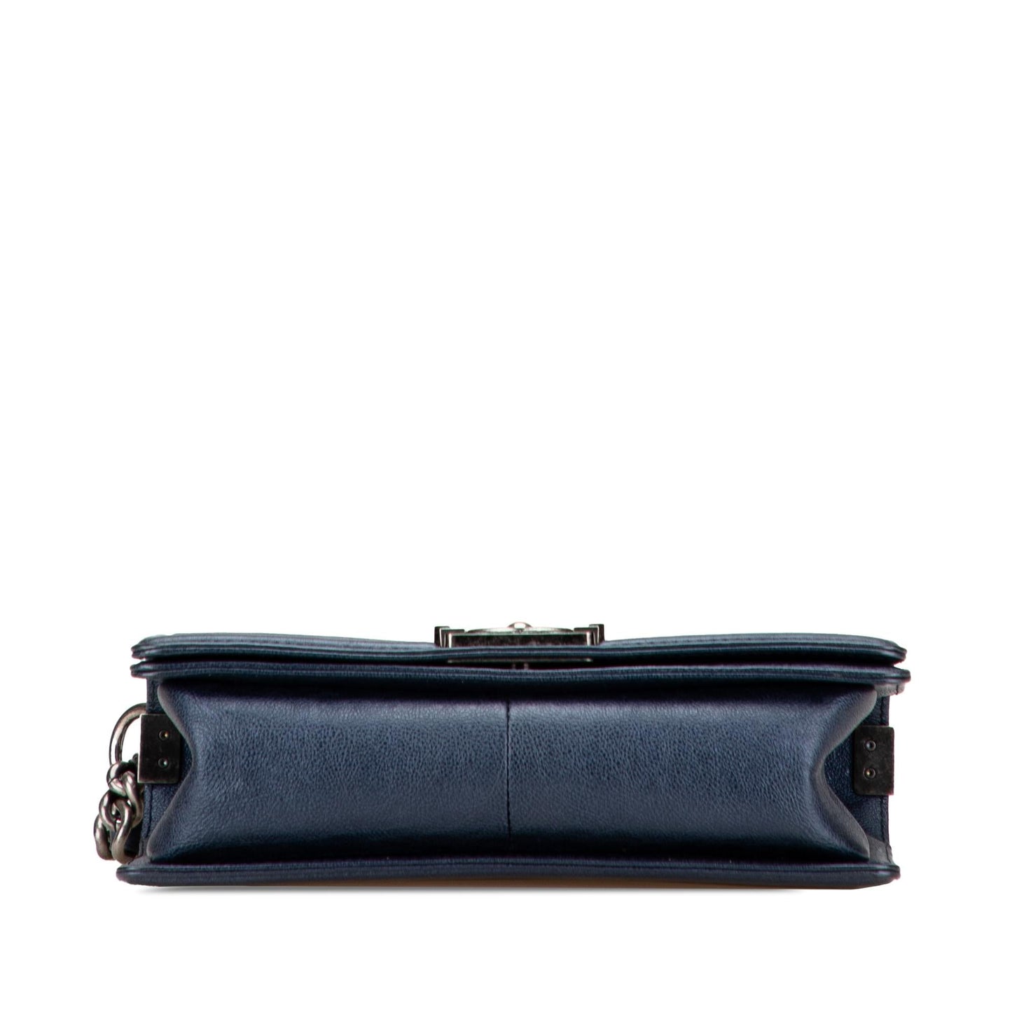 Chanel Boy Lambskin Blue Shoulder Bag