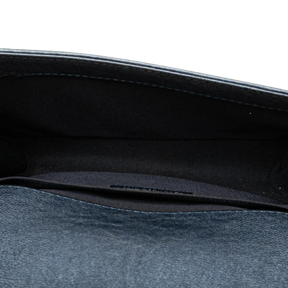 Chanel Boy Lambskin Blue Shoulder Bag