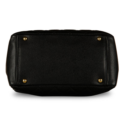 Chanel Timeless Caviar Black Tote Bag Style 46