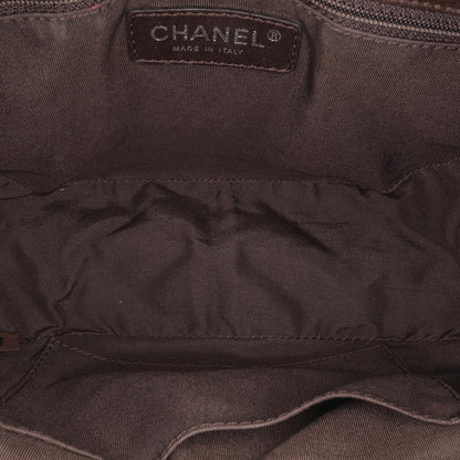 Chanel Paris-Salzburg Quilted Lambskin And Pony Hair Saddle Crossbody