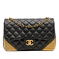 Chanel Quilted Calfskin Rock The Corner Flap