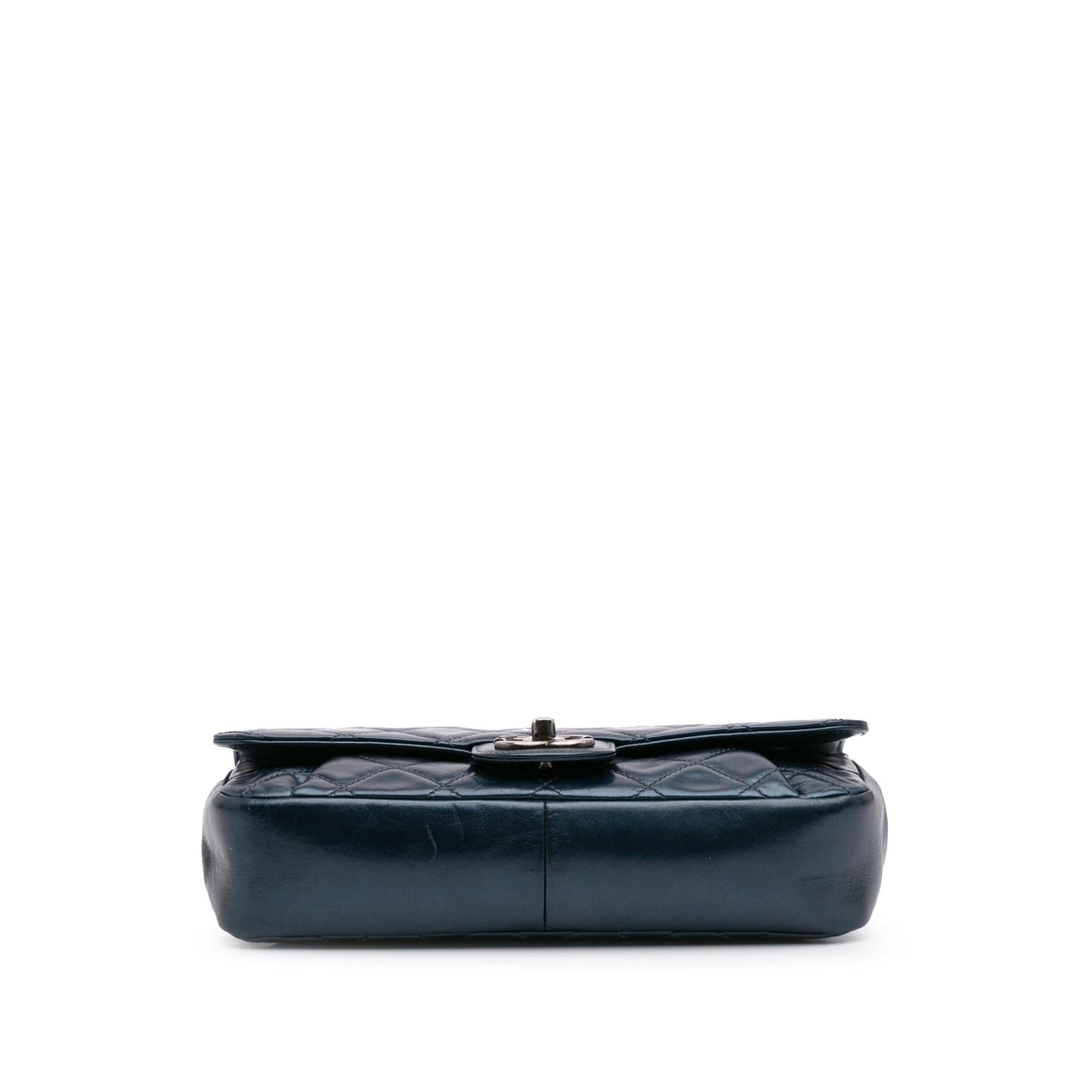 Chanel Gabrielle Calfskin Blue Shoulder Bag Calfskin