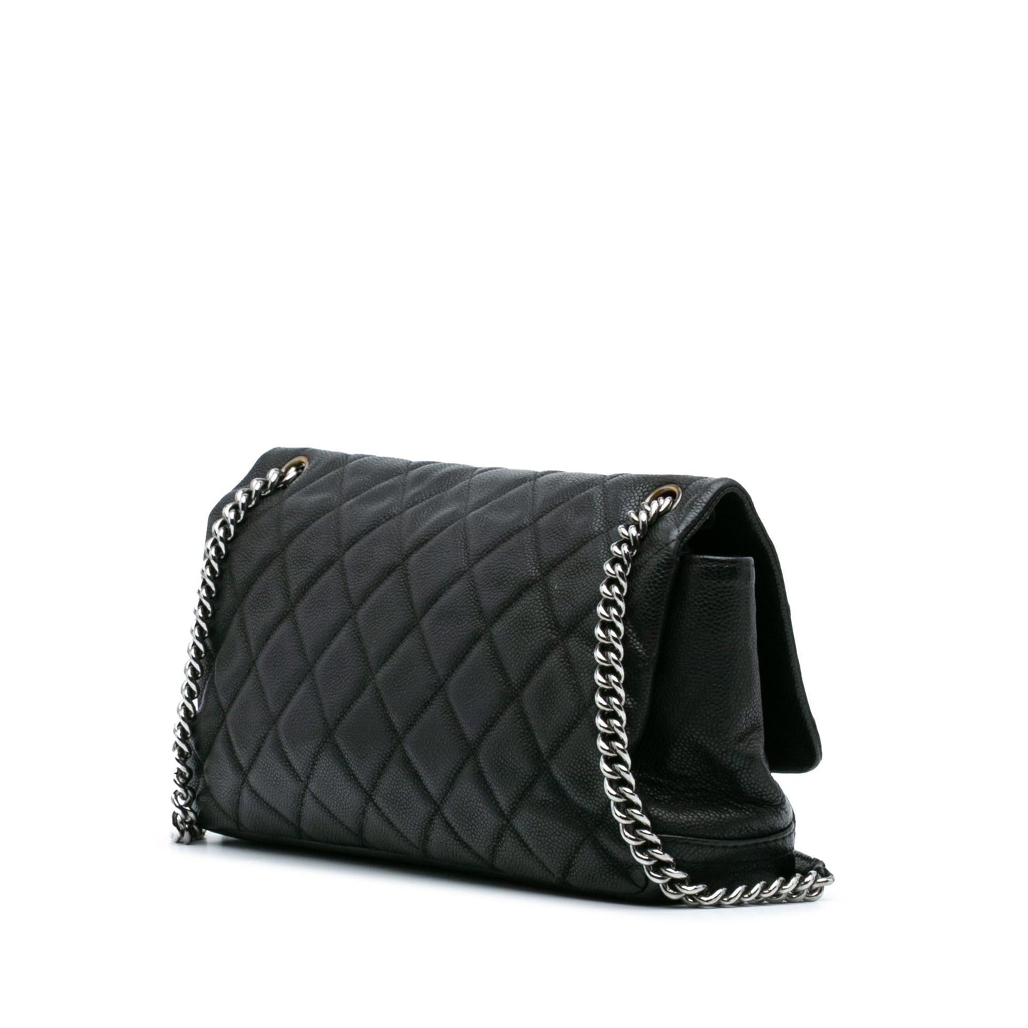 Chanel Gabrielle Caviar Black Shoulder Bag Style 9