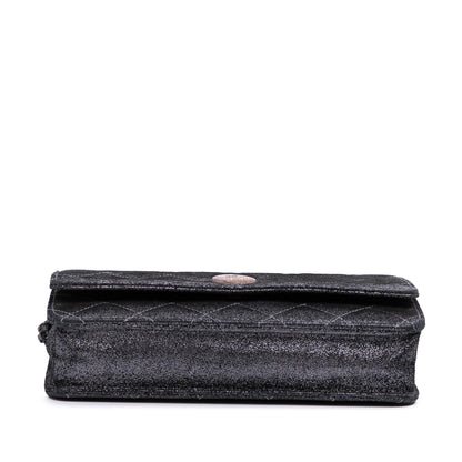Chanel Gabrielle Lambskin Silver Crossbody