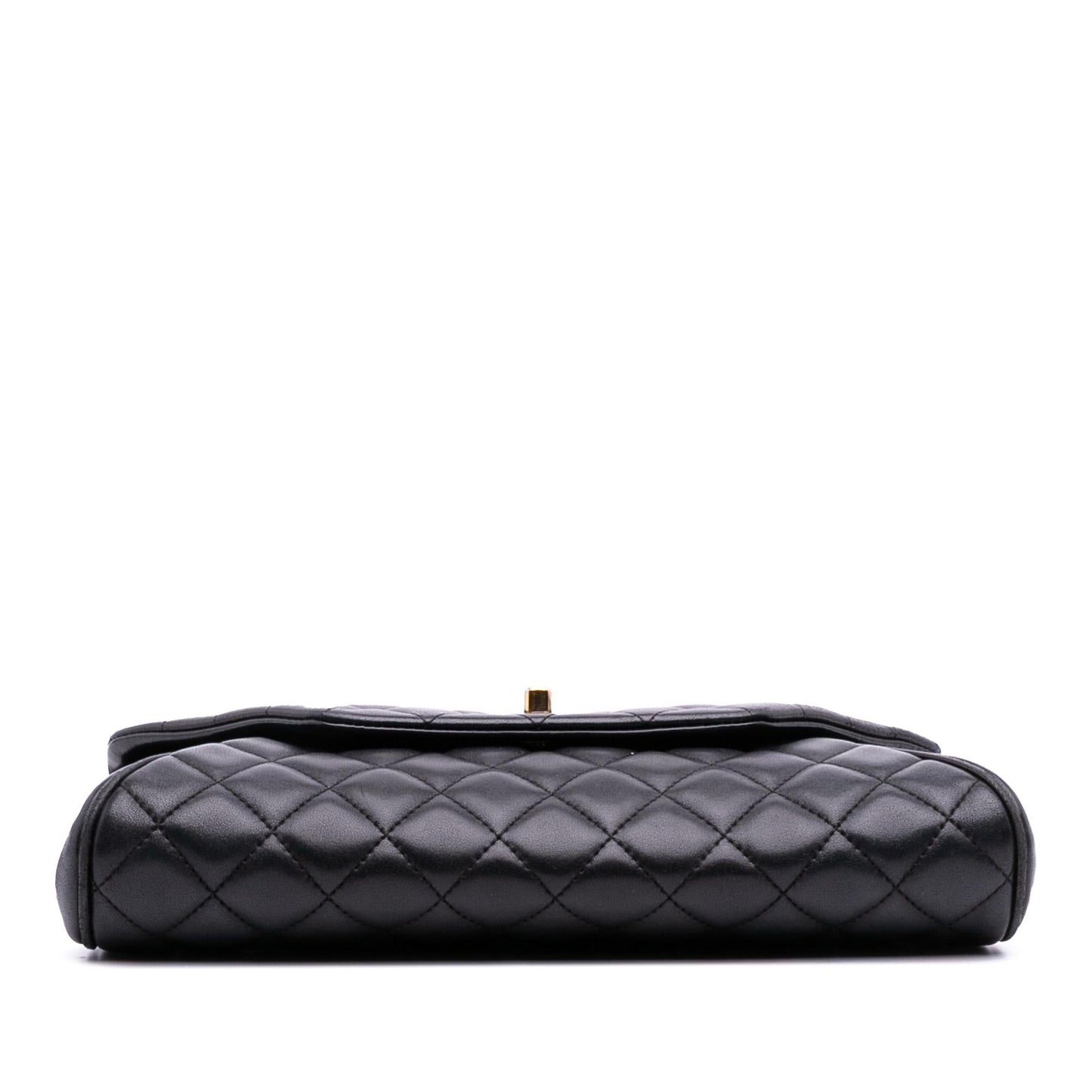 Chanel Quilted Lambskin Fold Up Again Clutch