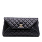 Chanel Quilted Lambskin Fold Up Again Clutch