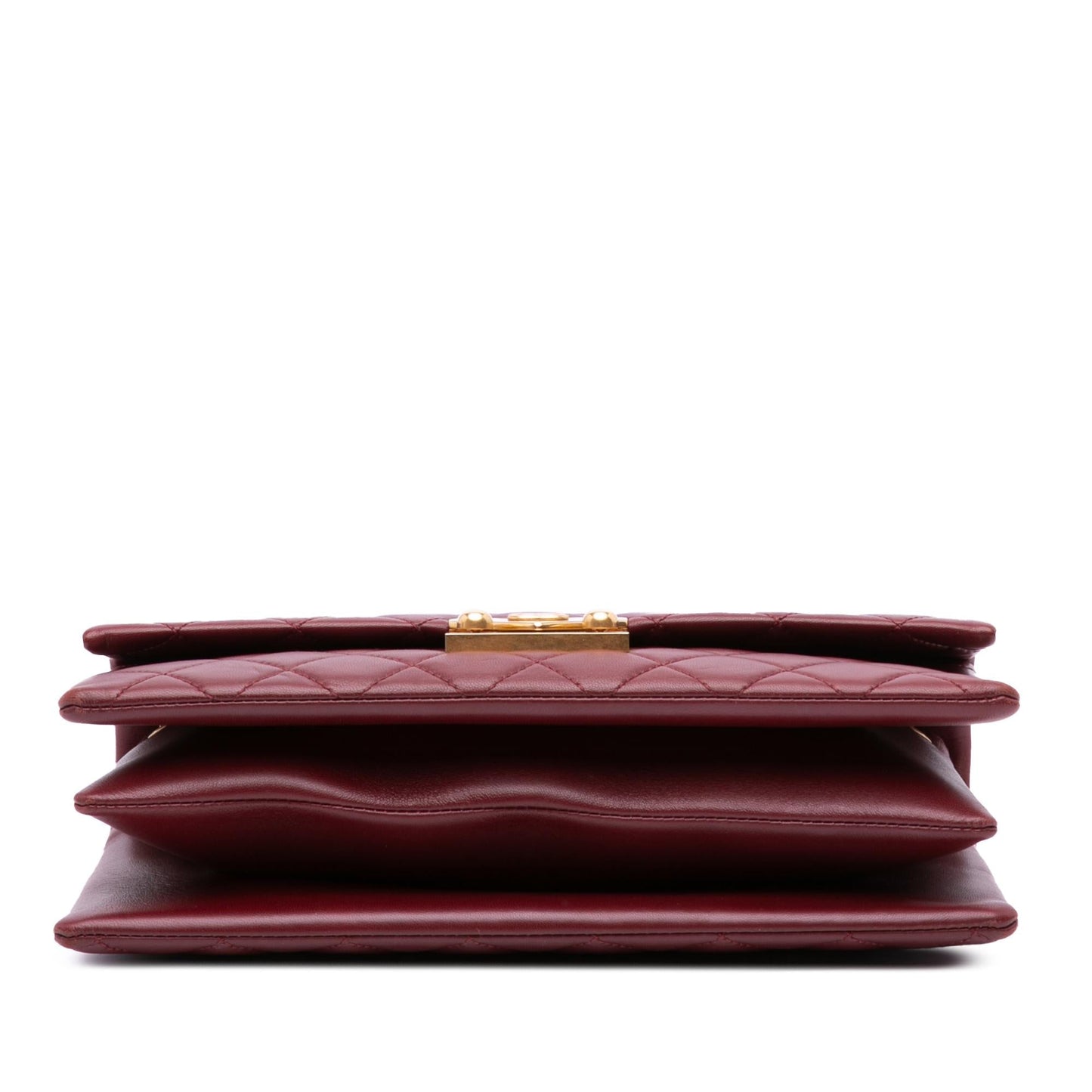 Chanel Gabrielle Lambskin Red Shoulder Bag Style 16
