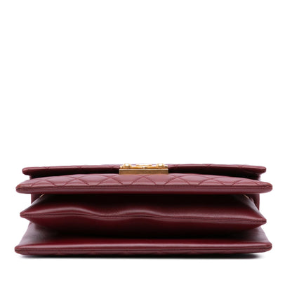Chanel Gabrielle Lambskin Red Shoulder Bag Style 16