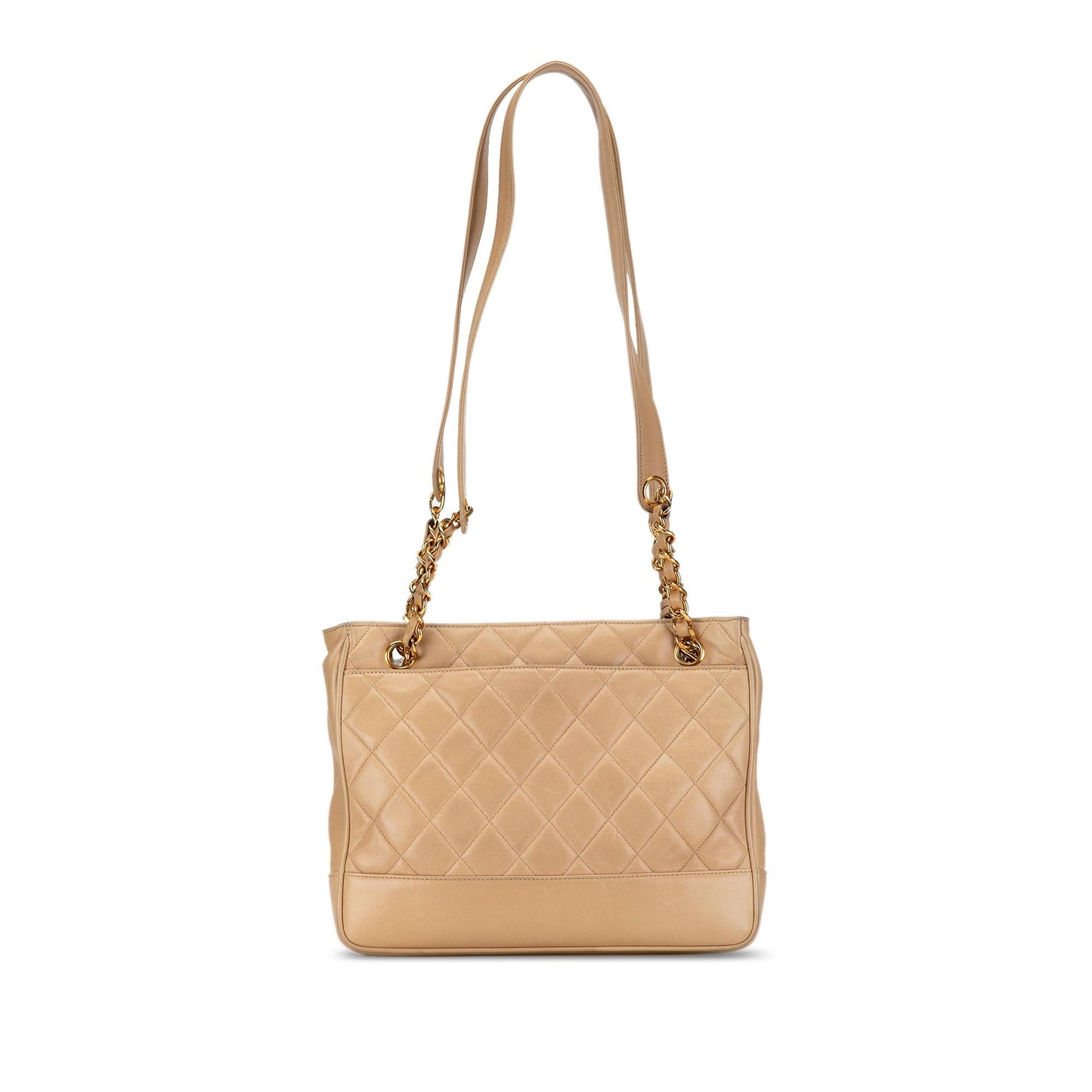 Chanel Gabrielle Lambskin Brown Shoulder Bag Style 17