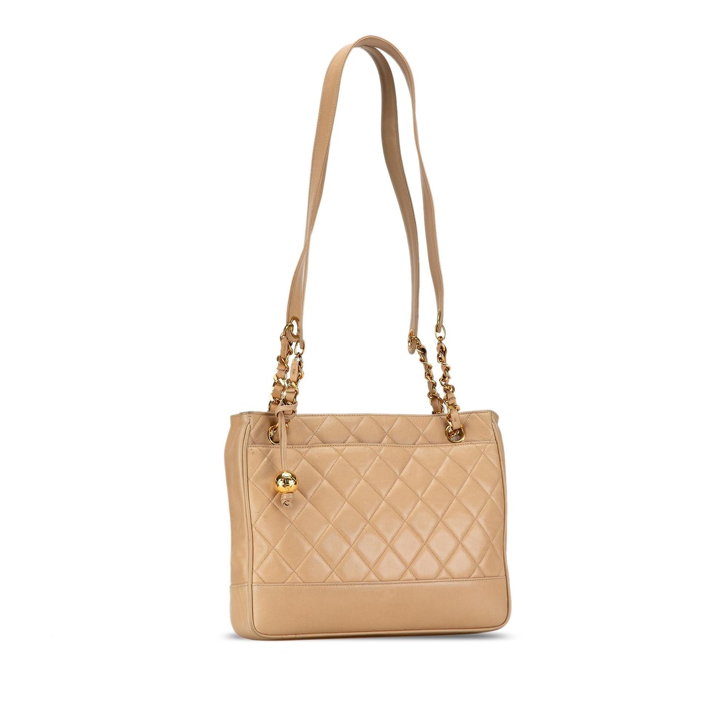 Chanel Gabrielle Lambskin Brown Shoulder Bag Style 17