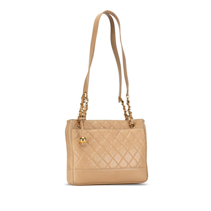 Chanel Gabrielle Lambskin Brown Shoulder Bag Style 17