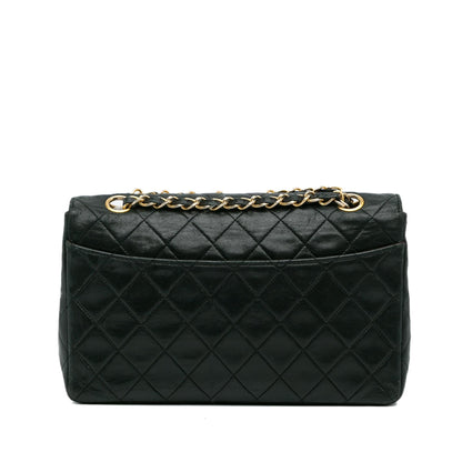 Chanel Gabrielle Lambskin Black Shoulder Bag Style 73