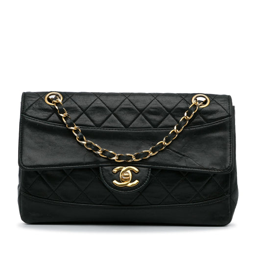 Chanel Gabrielle Lambskin Black Shoulder Bag Style 73