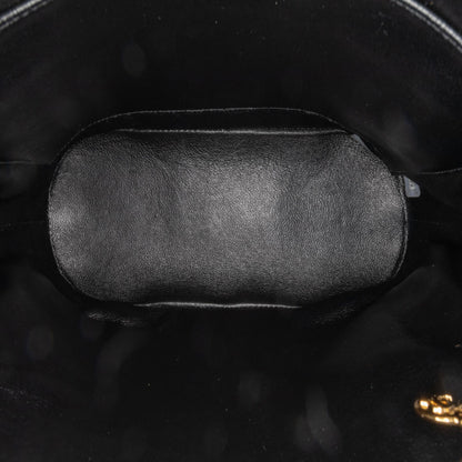 Chanel Gabrielle Lambskin Black Shoulder Bag Style 67