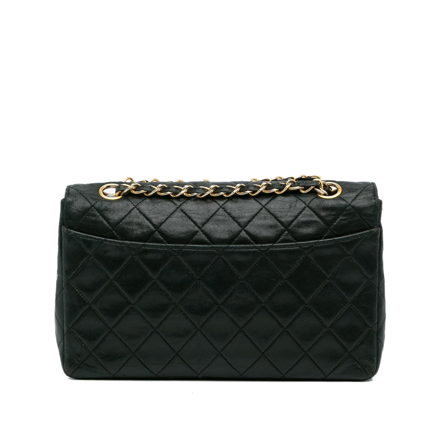 Chanel Gabrielle Lambskin Black Shoulder Bag Style 16