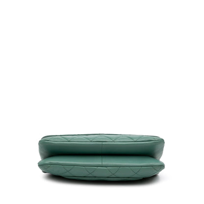 Chanel Gabrielle Lambskin Green Shoulder Bag