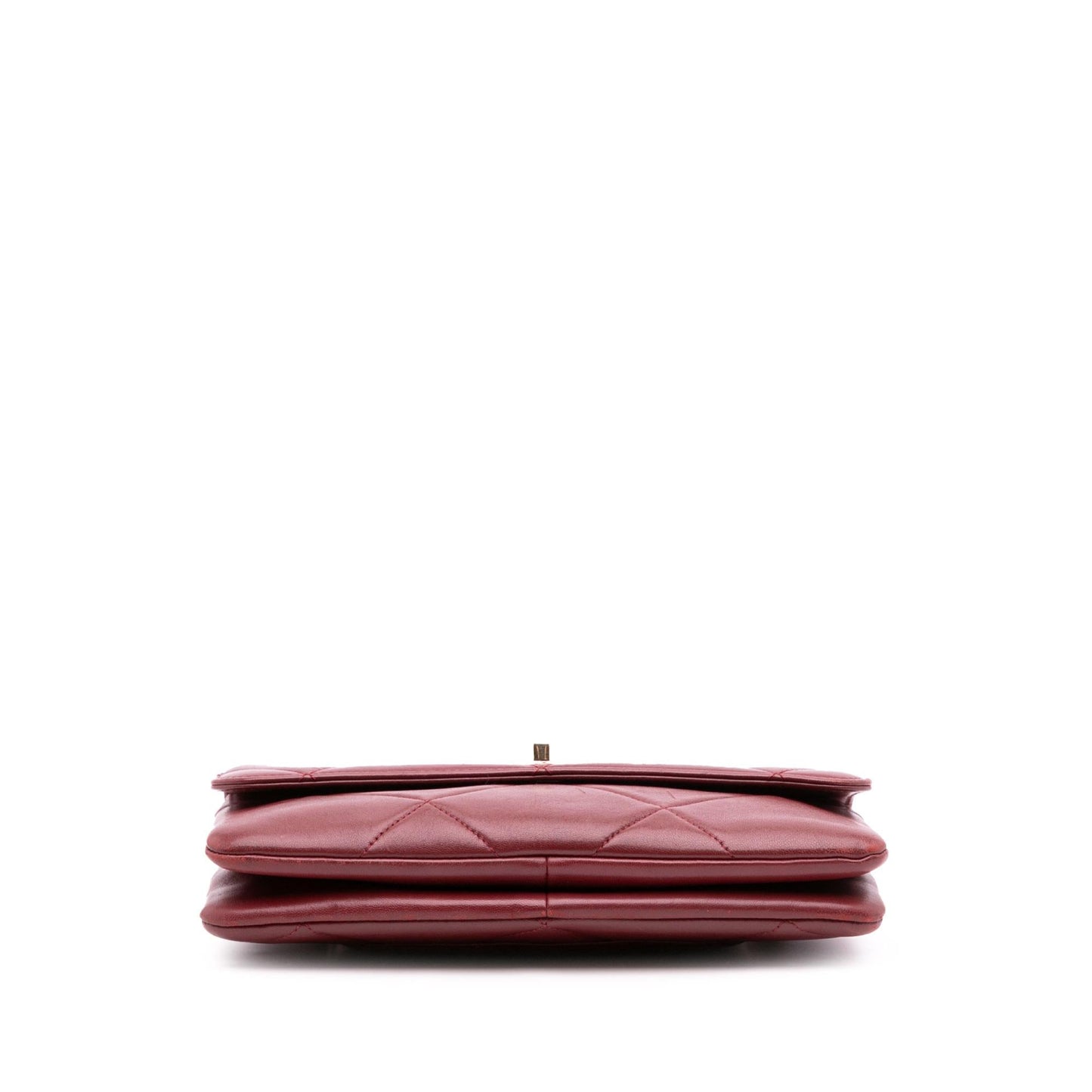 Chanel Gabrielle Lambskin Red Shoulder Bag Style 11