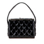 Chanel Quilted Patent Leather Box Handbag