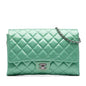 Chanel Quilted Patent New Clutch On Chain