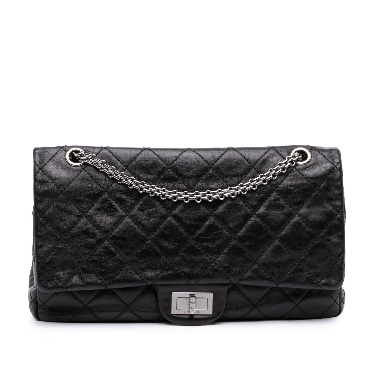 Chanel Reissue 2 55 Aged Calfskin Double Flap 227