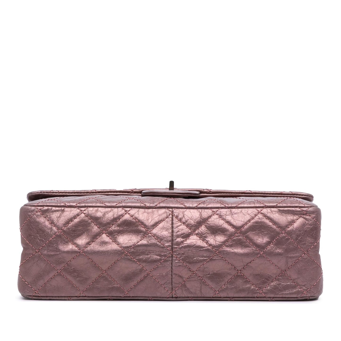 Chanel Reissue 2 55 Aged Metallic Calfskin Double Flap 226