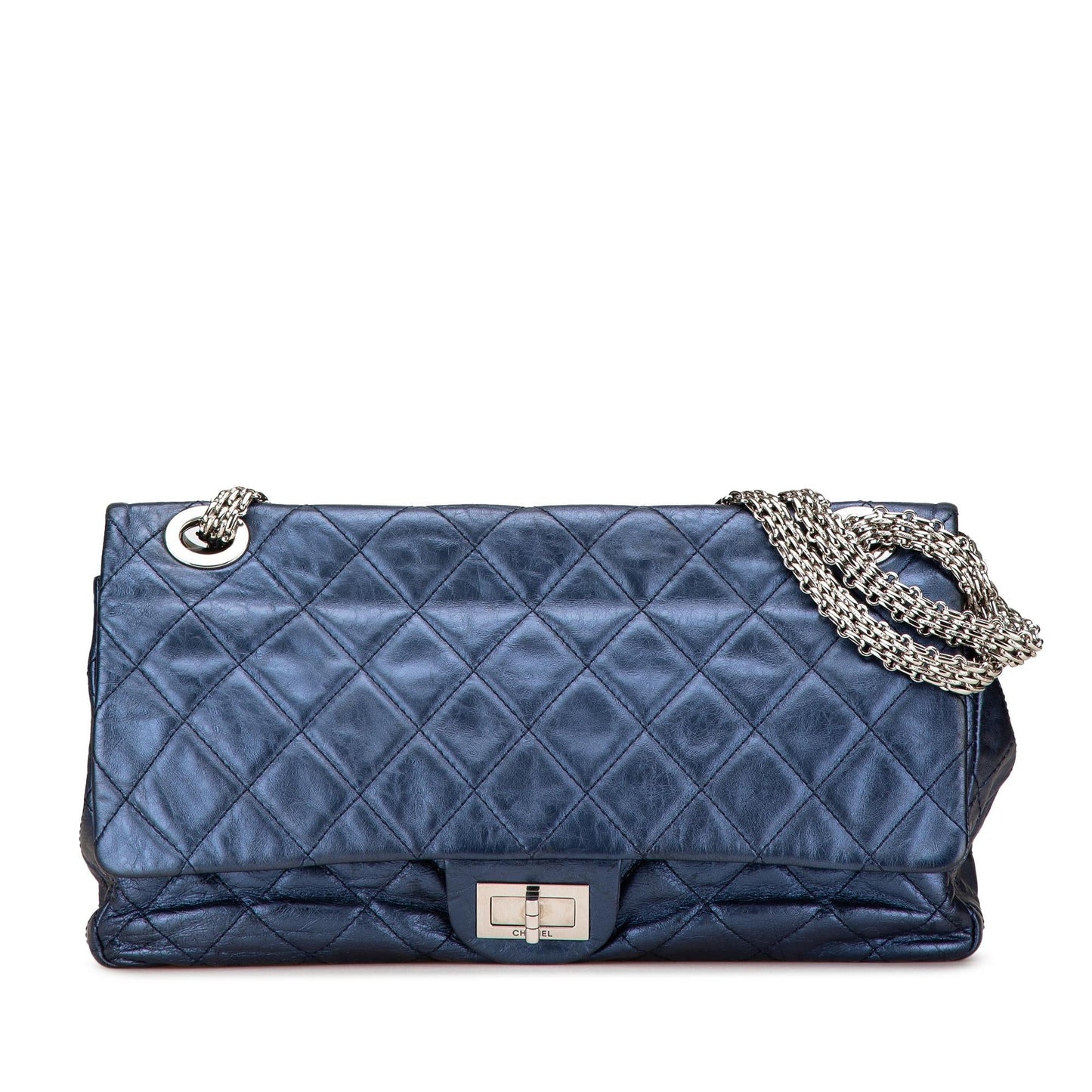 Chanel Reissue 2 55 Aged Metallic Calfskin Flap 226