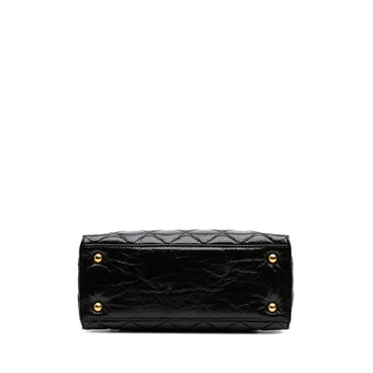 Chanel Reissue 2 55 Glazed Crackled Calfskin Shopping Bag