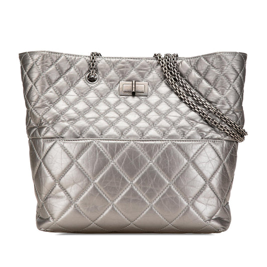 Chanel Reissue 2 55 Quilted Aged Calfskin Tote