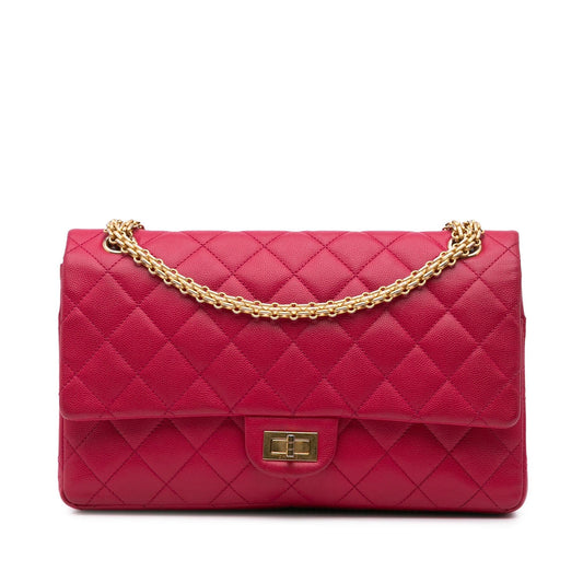 Chanel Reissue 2 55 Quilted Caviar Double Flap 226