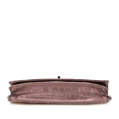 Chanel Reissue 2 55 Quilted Metallic Aged Calfskin Wallet On Chain