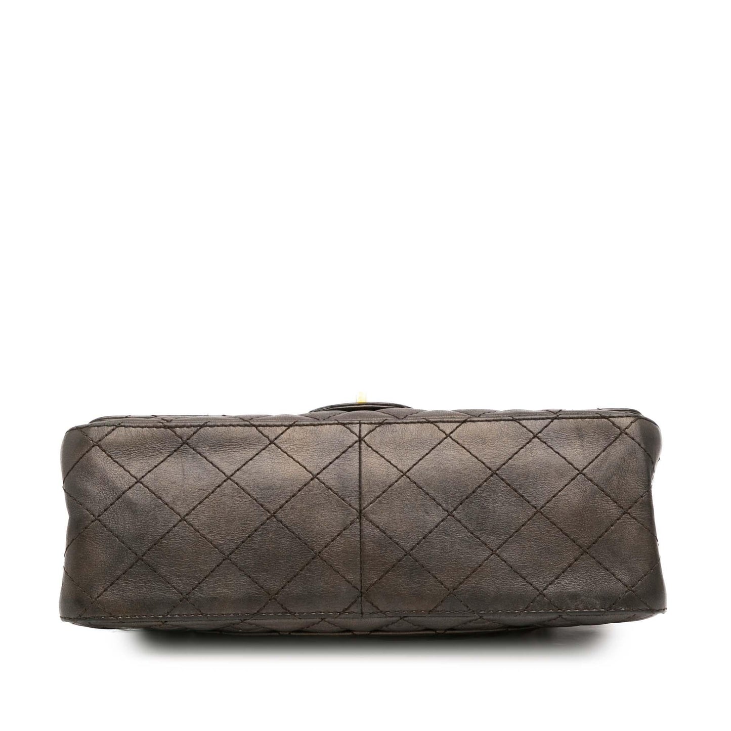 Chanel Reissue 2 55 Quilted Metallic Lambskin Double Flap 226